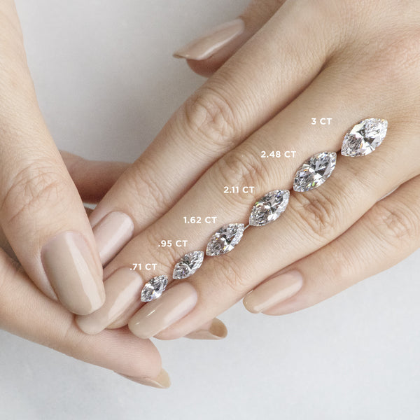 Marquise Cut Moissanite Twisted Women's Ring