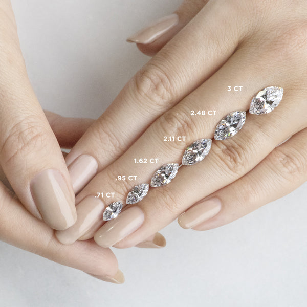 Marquise Cut Halo Engagement Rings