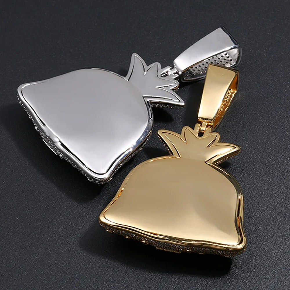Moissanite Diamond Money Bag Hip Hop Pendant
